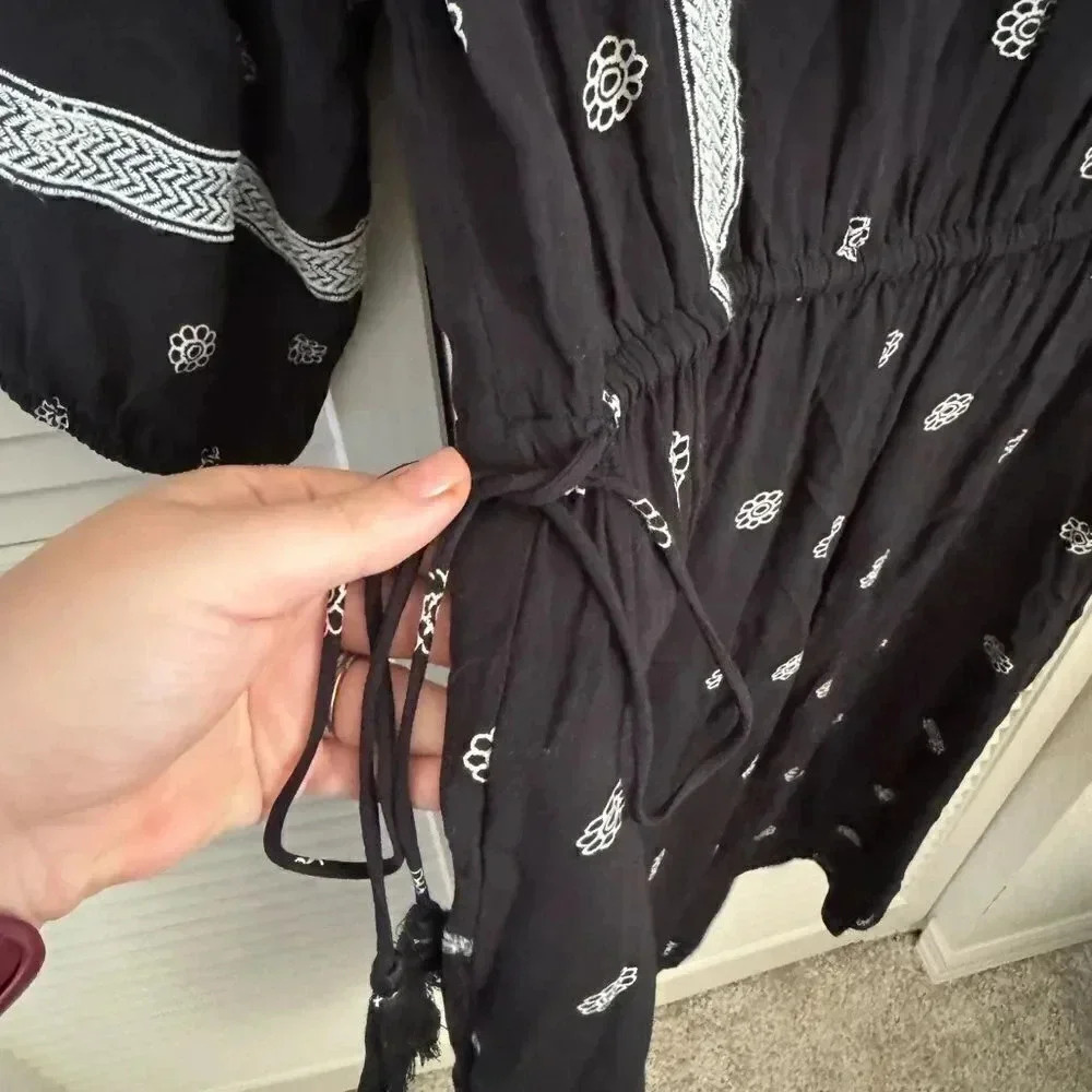 *Final Price* Ann Taylor LOFT Medium Bohemian Dress EUC Viscose - Picture 5 of 6